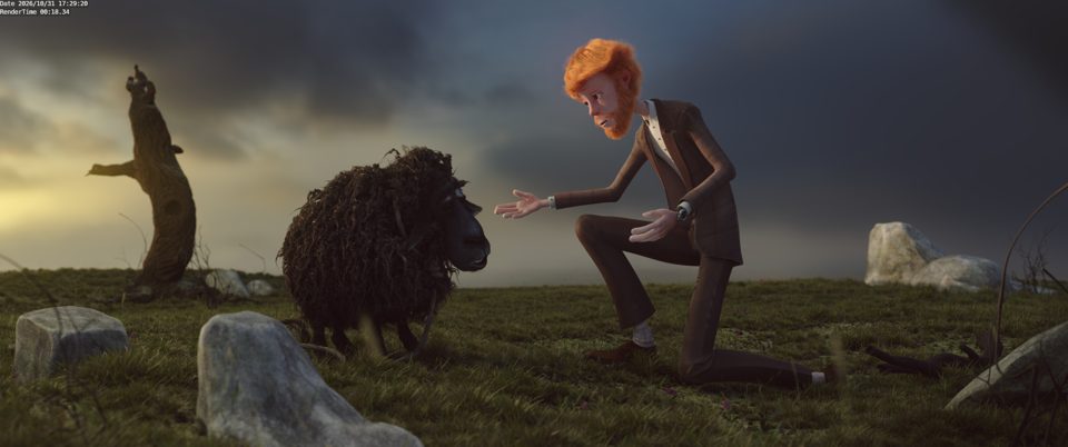 Cosmos Laundromat, rendered on blender.farm