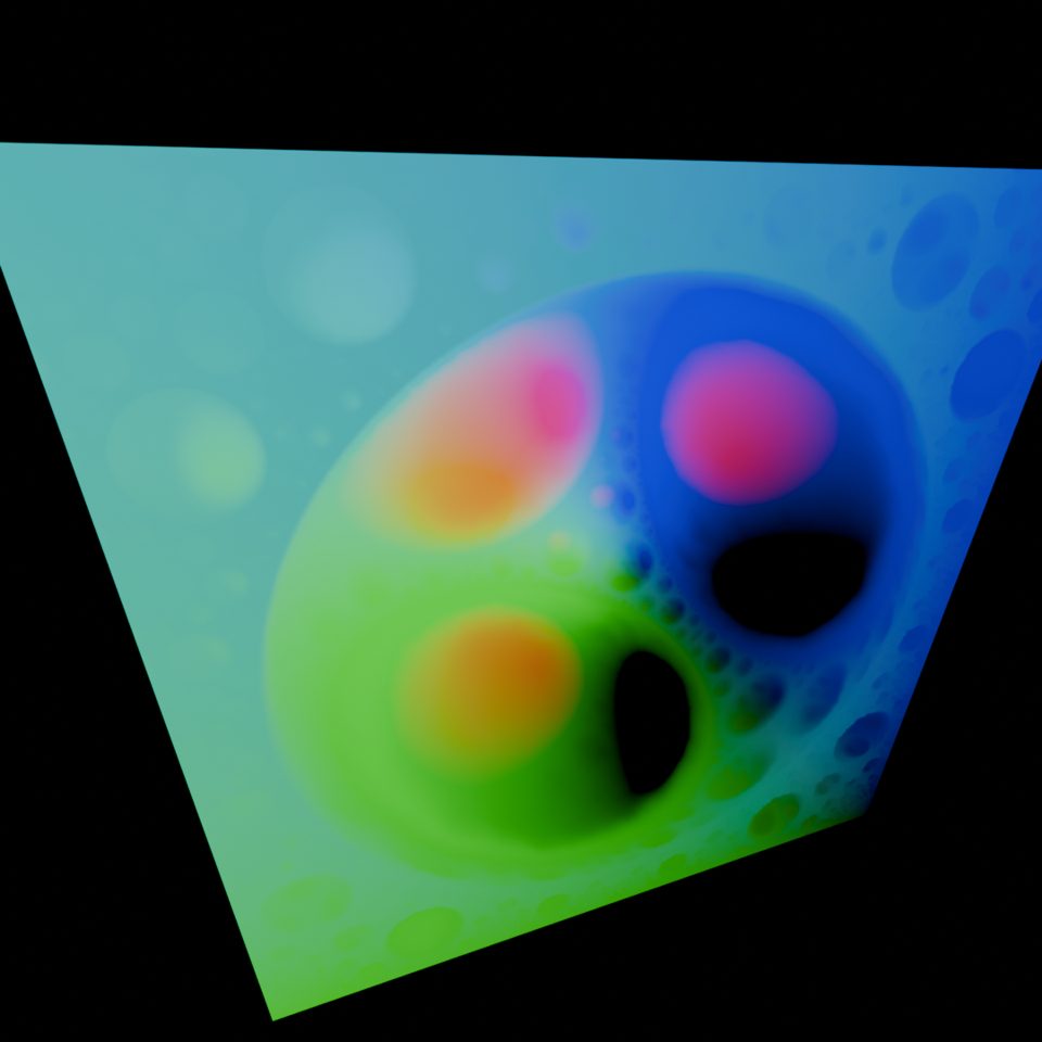 Repeat Zone Raymarch Fractal, rendered on blender.farm