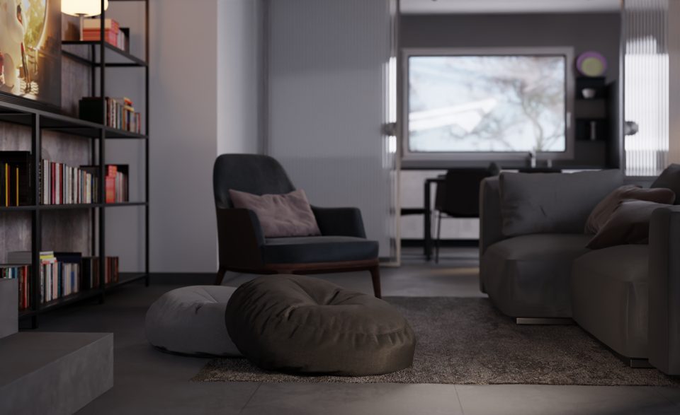 Italian Flat, rendered on blender.farm