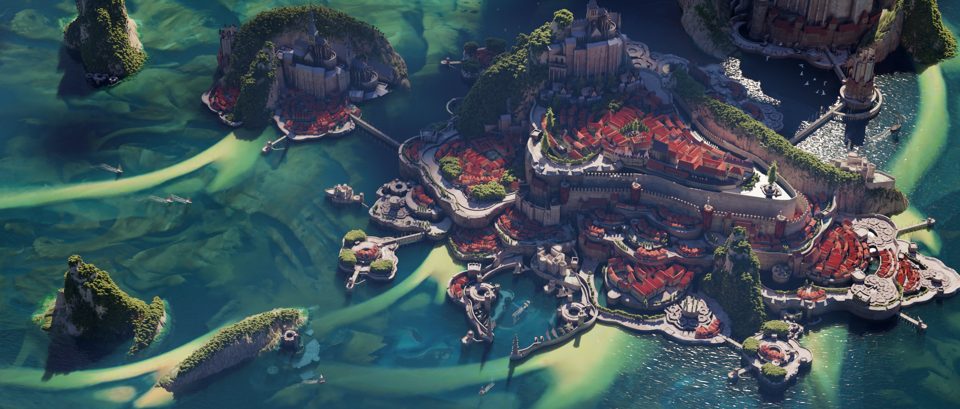 Scanlands, rendered on blender.farm
